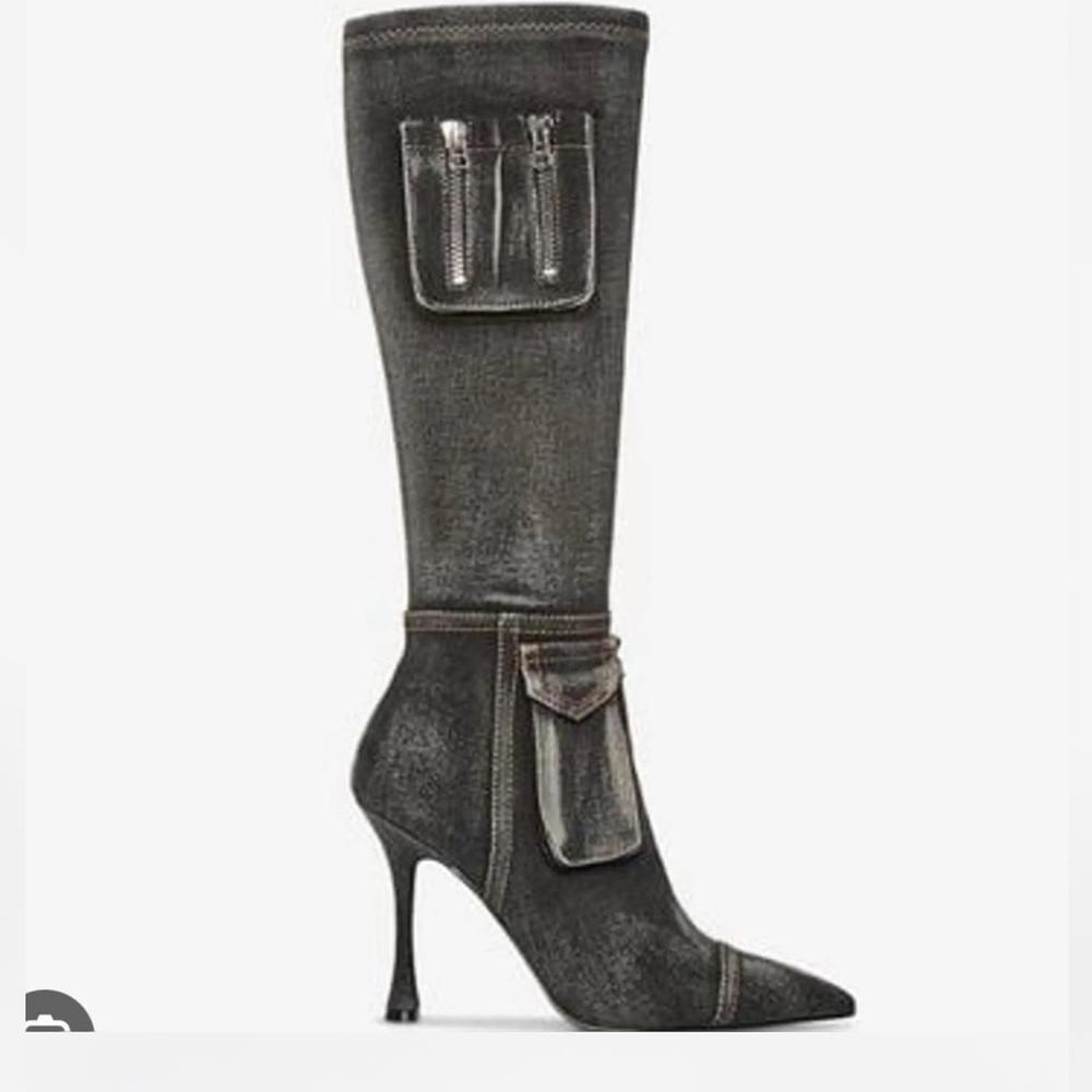 Steve Madden denim boot